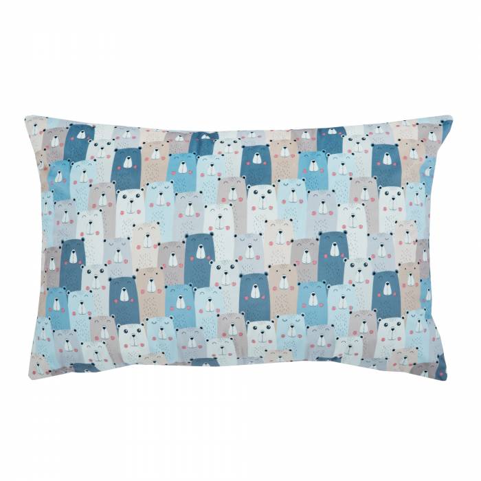 Nounours bleus Coussin Rectangulaire Pour Salon 