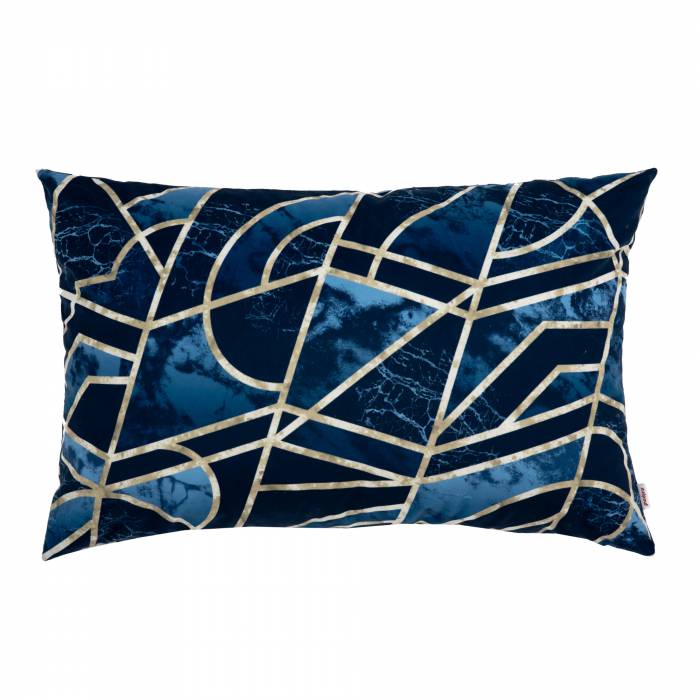 Bleu glamour Coussin Rectangulaire Pour Salon 