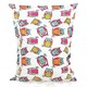 Hiboux Pouf Poire Coussin 