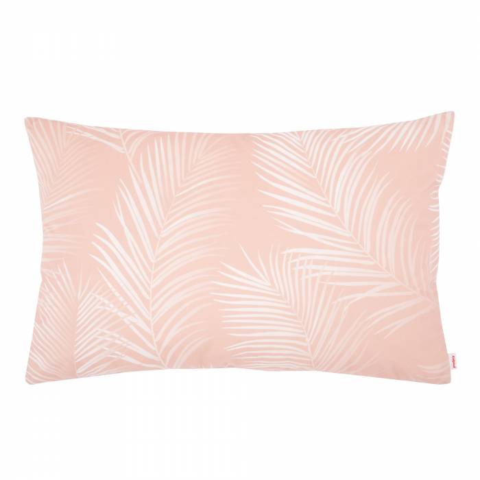 Paumes rose poudré Coussin Rectangulaire Pour Salon 