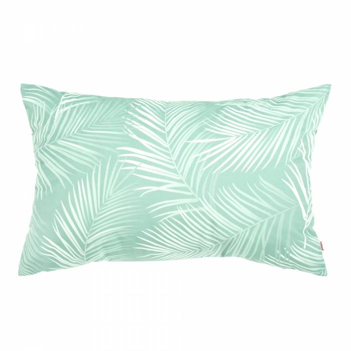 Palmiers à la menthe Coussin Rectangulaire Pour Salon 