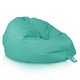 Turquoise Pouf Poire Enfants nylon