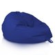 Bleu foncé Pouf Poire Enfants nylon