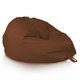 Marron Pouf Poire Enfants nylon