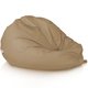 Beige Pouf Poire XL nylon