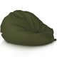 Vert foncé Pouf Poire XL nylon