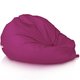 Fuchsia Pouf Poire XL nylon