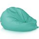 Turquoise Pouf Poire XL nylon