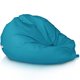 Bleu Pouf Poire XL nylon