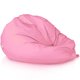 Rose clair Pouf Poire XL nylon