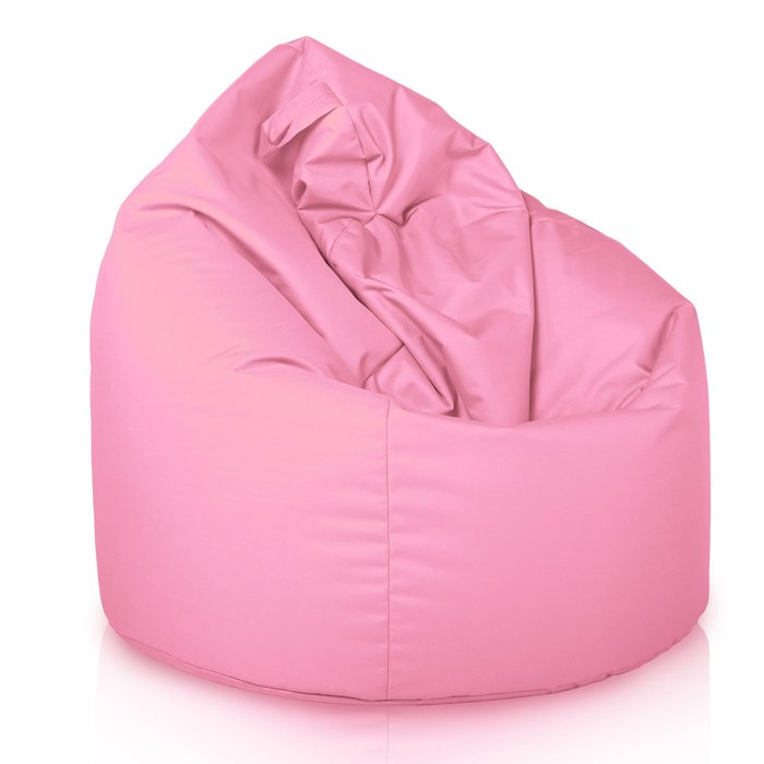 Rose clair Pouf Poire XL nylon