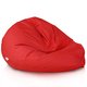 Rouge Geant Pouf Poire XXL nylon