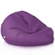 Violet Geant Pouf Poire XXL nylon