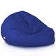 Bleu foncé Geant Pouf Poire XXL nylon