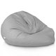 Gris clair Geant Pouf Poire XXL nylon