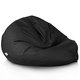 Noir Geant Pouf Poire XXL nylon