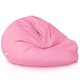 Rose clair Geant Pouf Poire XXL nylon