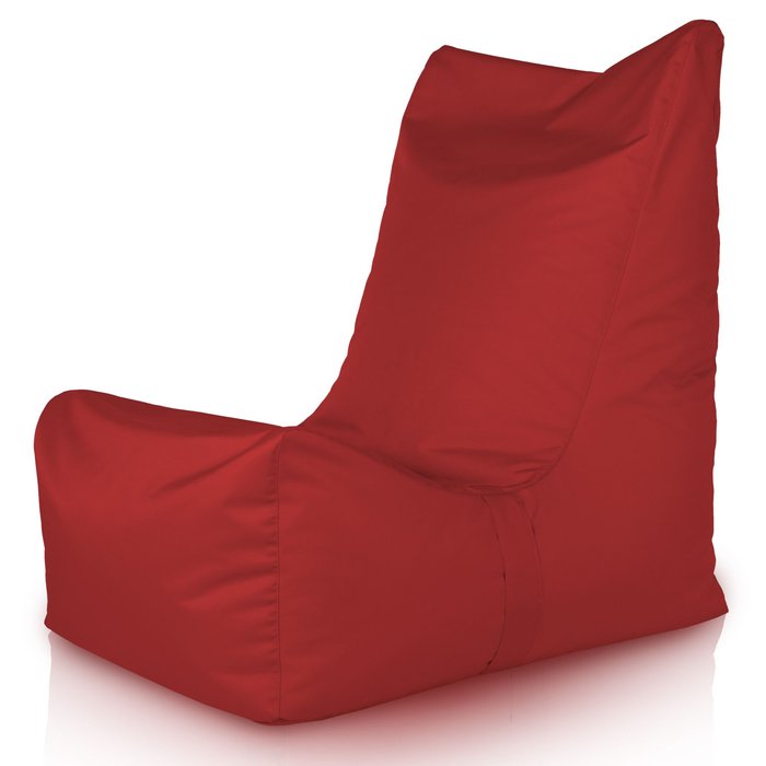 Rouge foncé Pouf Poire Fauteuil Distinto Jardin nylon