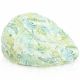 Feuilles de monstera peintes Pouf Poire 