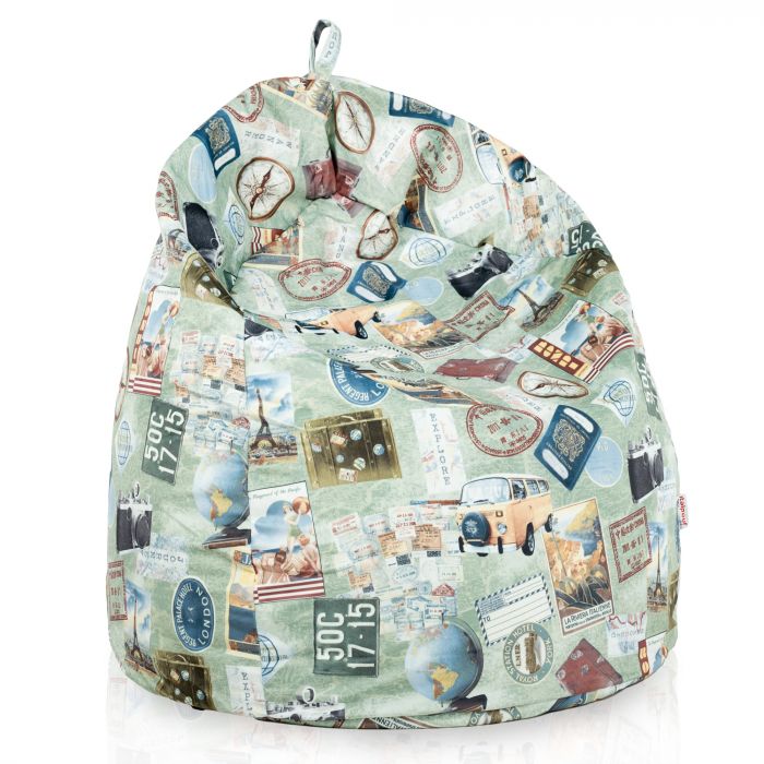 Travel Pouf Poire