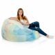 Abstract pastel Pouf Poire 