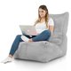 Yeti gris Pouf Poire Fauteuil Distinto 