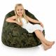 Camo Geant Pouf Poire XXL nylon