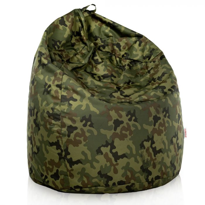 Camo Geant Pouf Poire XXL nylon