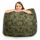 Camo Geant Pouf Poire XXL nylon