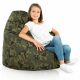 Camo Geant Pouf Poire XXL nylon