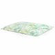 Feuilles de monstera peintes Pouf Poire Coussin 