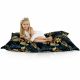 Feuilles d'or Pouf Poire Coussin 