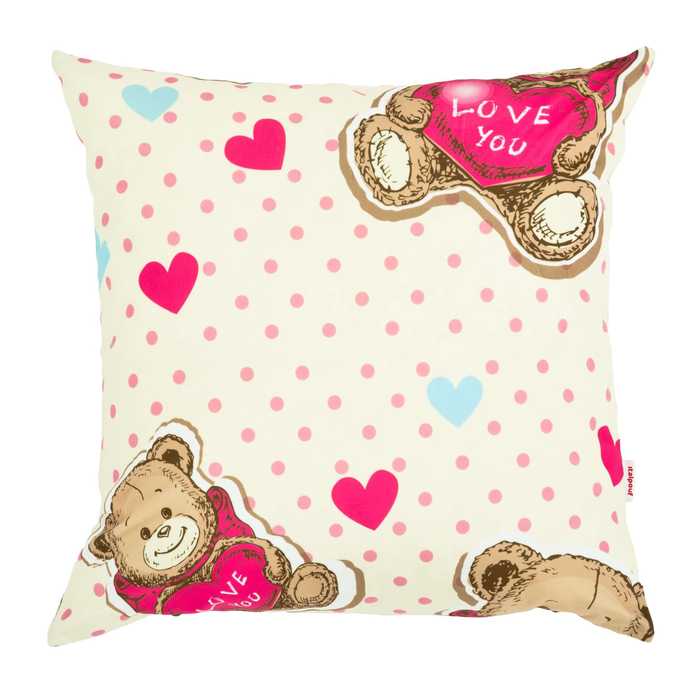 Nounours Coussin Carré 