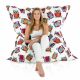 Hiboux Pouf Poire Coussin 