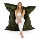 Camo Pouf Poire Coussin XXL Jardin nylon