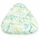 Feuilles de monstera peintes Pouf Poire Drop XXL 