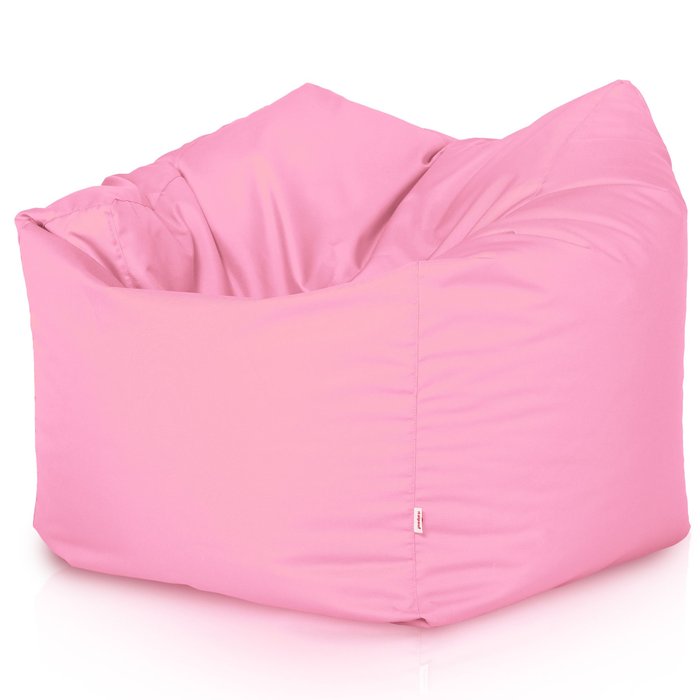 Rose clair Pouf Poire Fauteuil Amalfi nylon