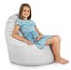 Sitzsack Sessel Porto Outdoor Weiß