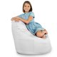 Blanc Pouf Poire Fauteuil Porto nylon