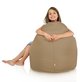 Beige Pouf Poire Fauteuil Porto nylon