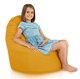 Jaune Pouf Poire Fauteuil Porto nylon