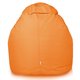 Orange Pouf Poire Fauteuil Porto nylon