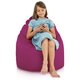 Fuchsia Pouf Poire Fauteuil Porto nylon