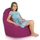 Fuchsia Pouf Poire Fauteuil Porto nylon