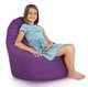 Violet Pouf Poire Fauteuil Porto nylon