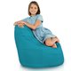 Bleu Pouf Poire Fauteuil Porto nylon