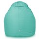 Turquoise Pouf Poire Fauteuil Porto nylon