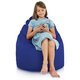 Bleu foncé Pouf Poire Fauteuil Porto nylon