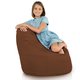 Marron Pouf Poire Fauteuil Porto nylon