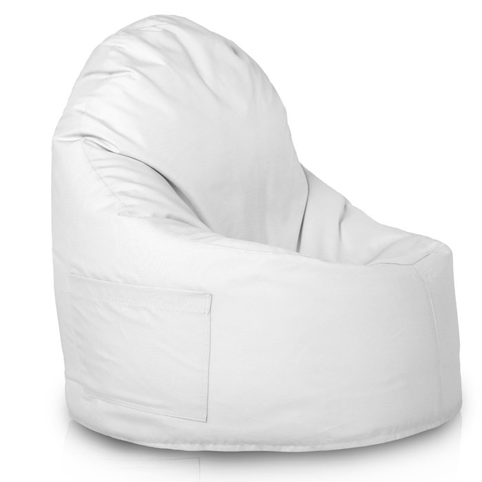 Blanc Pouf Poire Fauteuil Porto nylon